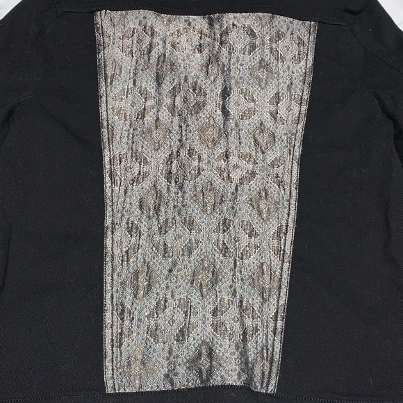 Chaser Black Denim Jacket M - Picture 12 of 12